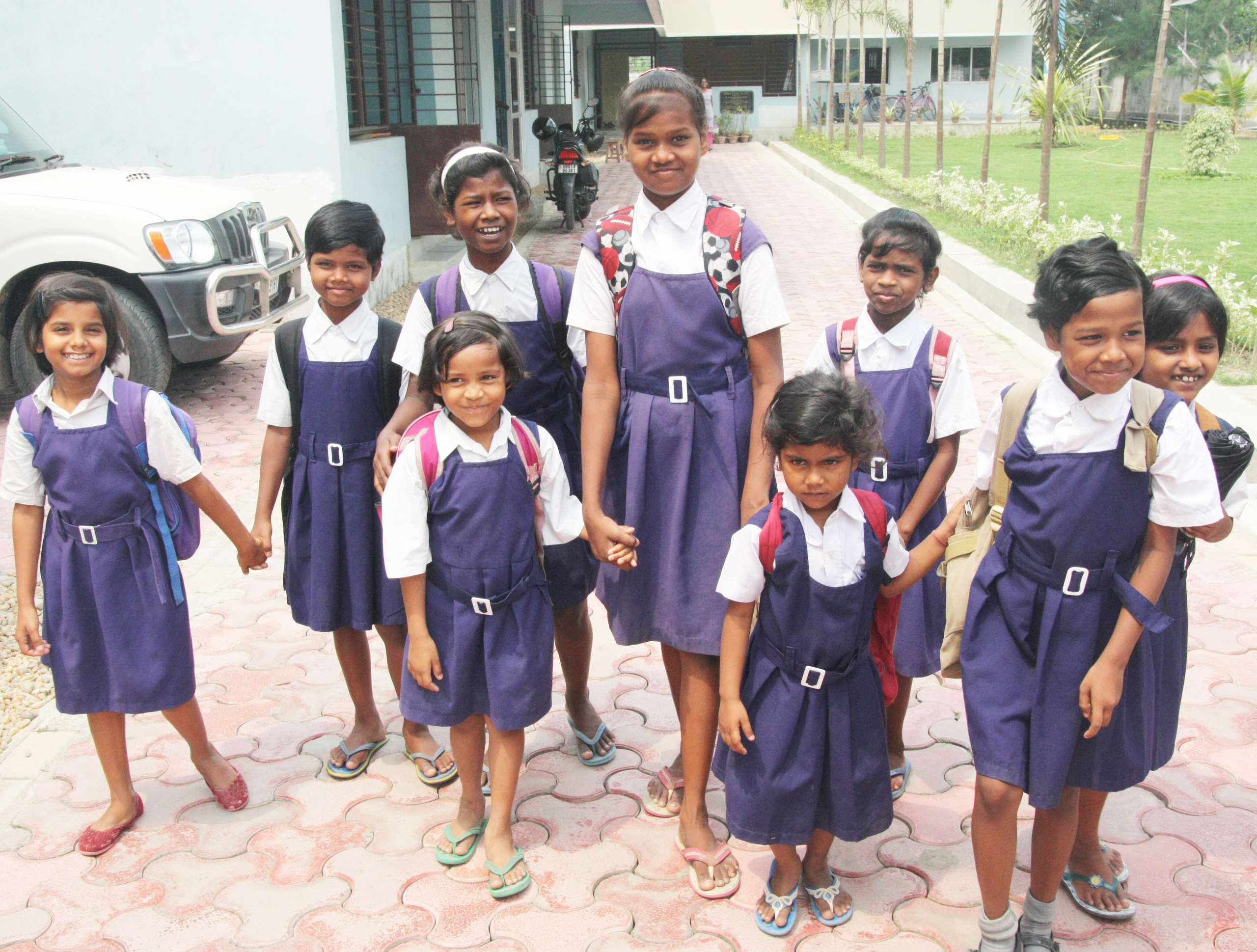 Redo för skolan Kolkata