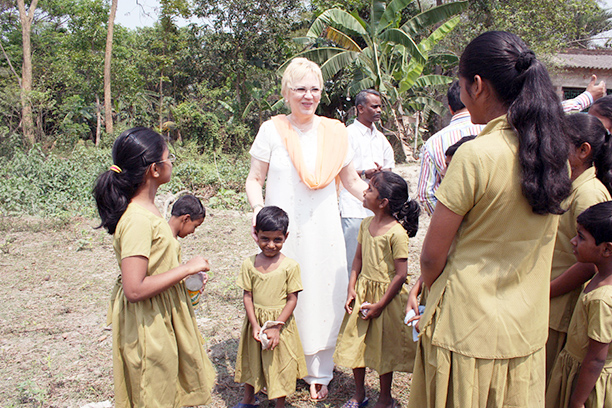 Linda Bergling i Kolkata 2009