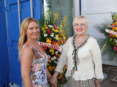Invigning av kliniken Lapu Lapu 2015